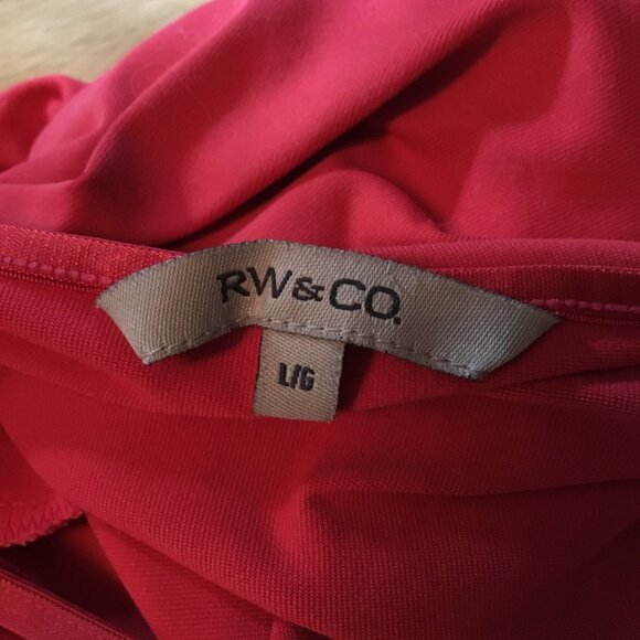 RW&CO. Siren Red Adjustable Strap Camisole - Picture 8 of 15